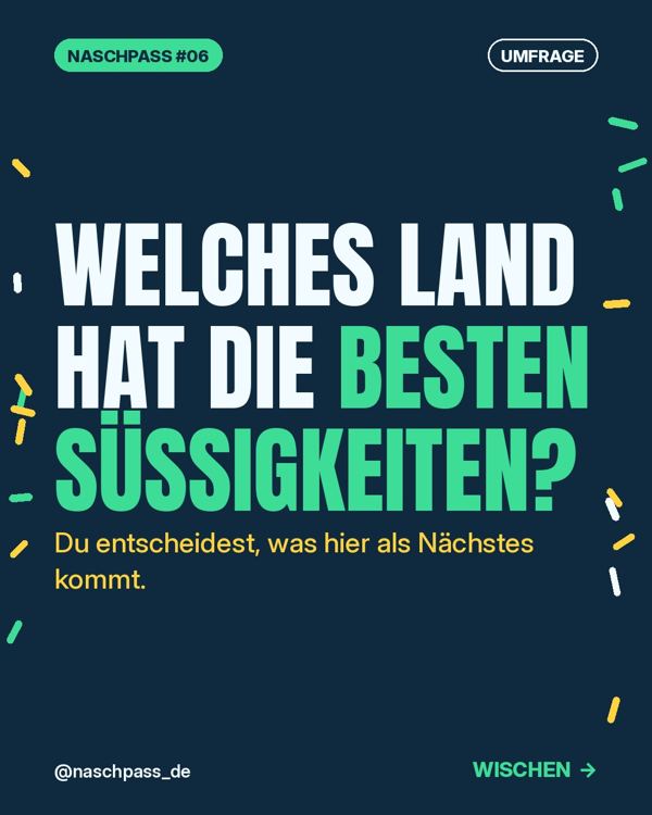 Welches Land hat die besten Süßigkeiten?